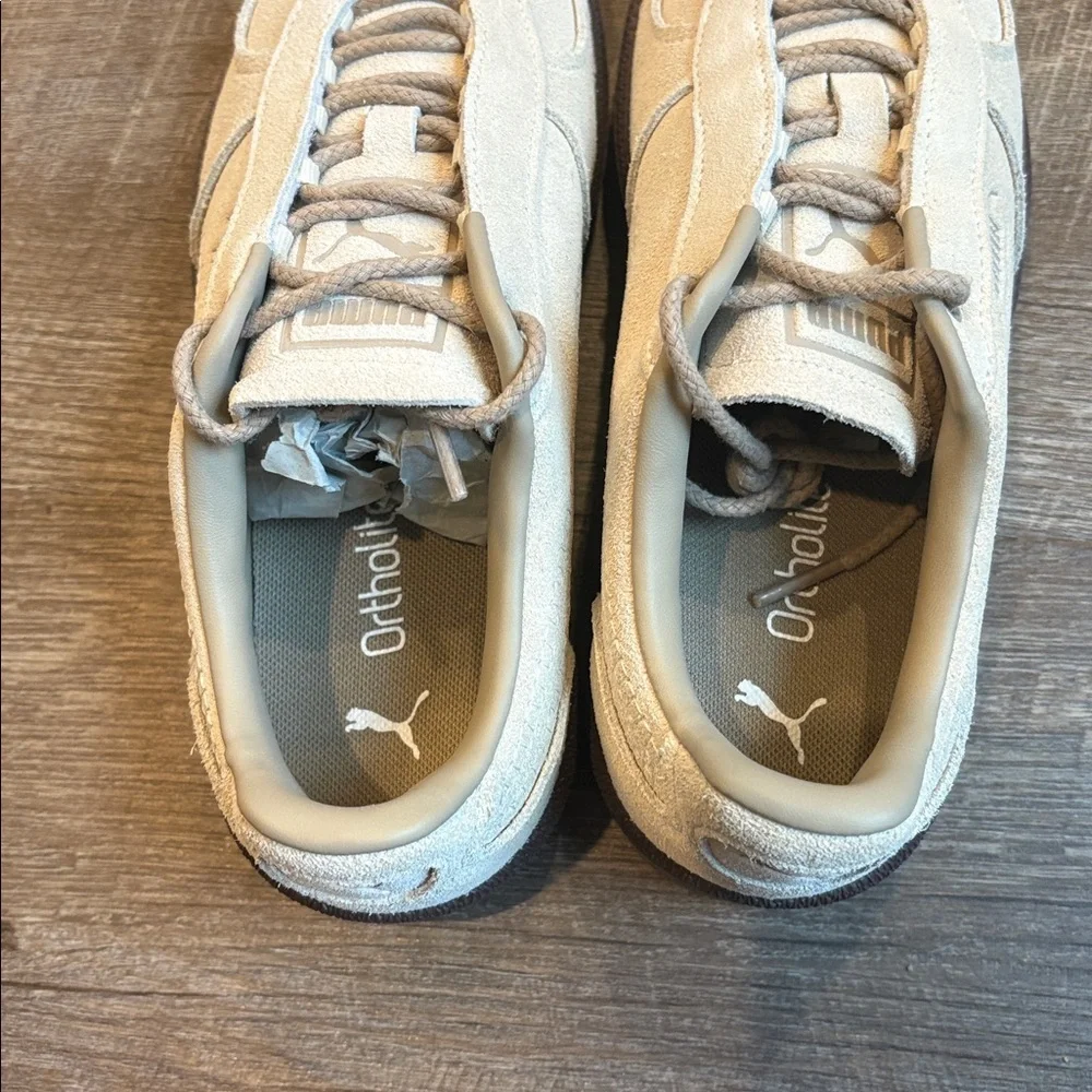 Puma Palermo Graftman Sneakers Men’s 5/Women’s 6.5 Alpine Snow Suede NIB